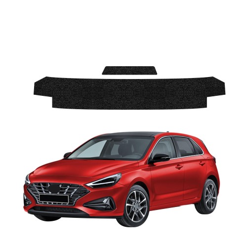 Przejdź do produktu Powłoka techniczna na zderzak do Hyundai i30 III FL Hatchback (2020-2026)GRIZZ HeavyDuty Czarna 