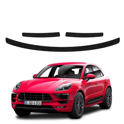 Przejdź do produktu Powłoka techniczna na zderzak do Porsche Macan I (2014-2024) GRIZZ HeavyDuty Czarna 