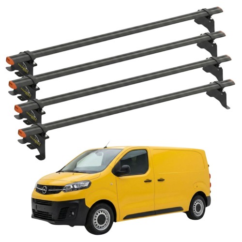 Przejdź do produktu Bagażnik dachowy Opel Vivaro III od 2019+ Thunder PRO w 4 punkty montażowe 