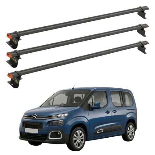 Przejdź do produktu Bagażnik dachowy Citroen Berlingo III 2018+ Thunder PRO w 3 punkty montażowe 