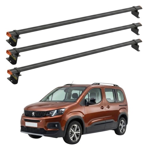 Przejdź do produktu Bagażnik dachowy Peugeot Partner III 2018+ Thunder PRO w 3 punkty montażowe