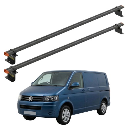 Przejdź do produktu Bagażnik dachowy VW T5 2003-2015 Thunder PRO w punkty montażowe  