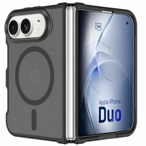 Przejdź do produktu Apple iPhone Duo - 3mk Misty MagCase Black 