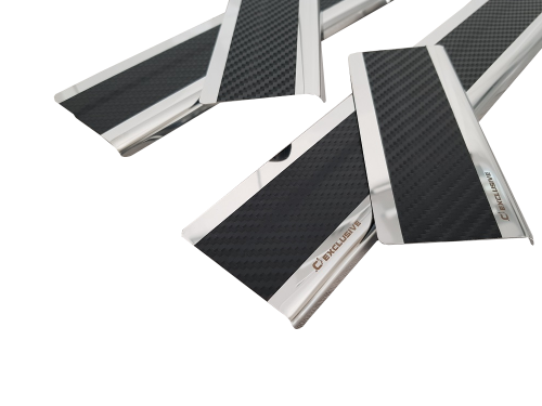 Przejdź do produktu Nakładki progowe Nissan Qashqai +2 2008-2013