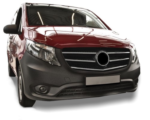 Przejdź do produktu Listwy atrapy grilla Mercedes Vito W447 2014-2019 przed liftingiem